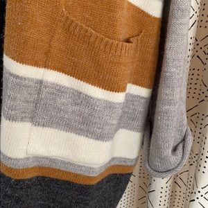 Vici Sweaters - Vici Stripe Cardigan Vici Sweaters - Vici Stripe Cardigan